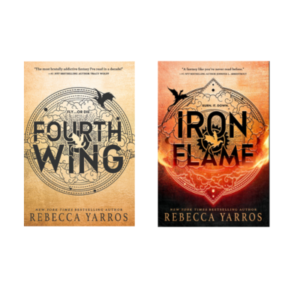 Fourth Wing + Iron Flame (English, Paperback, Rebecca Yarros)